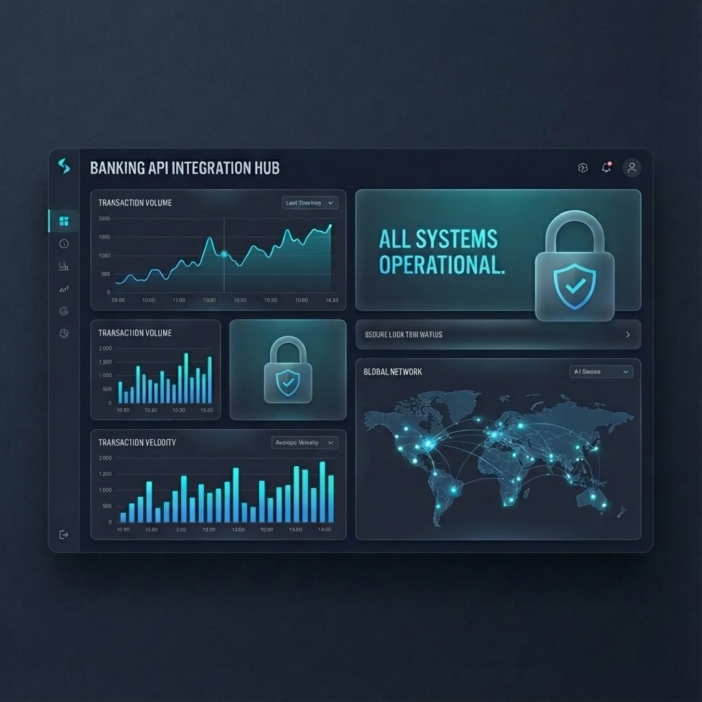 Banking API Dashboard Interface